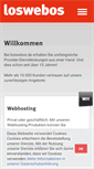 Mobile Screenshot of loswebos.de
